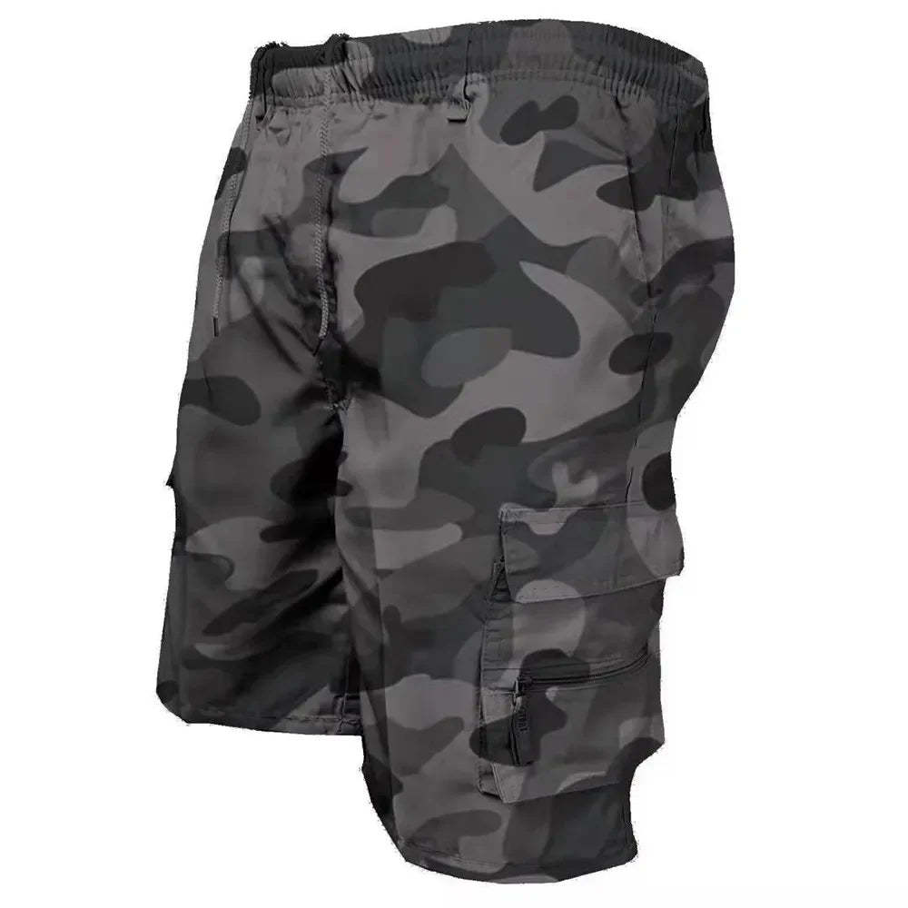 Men’s Tactical Cargo Shorts with Multiple Pockets