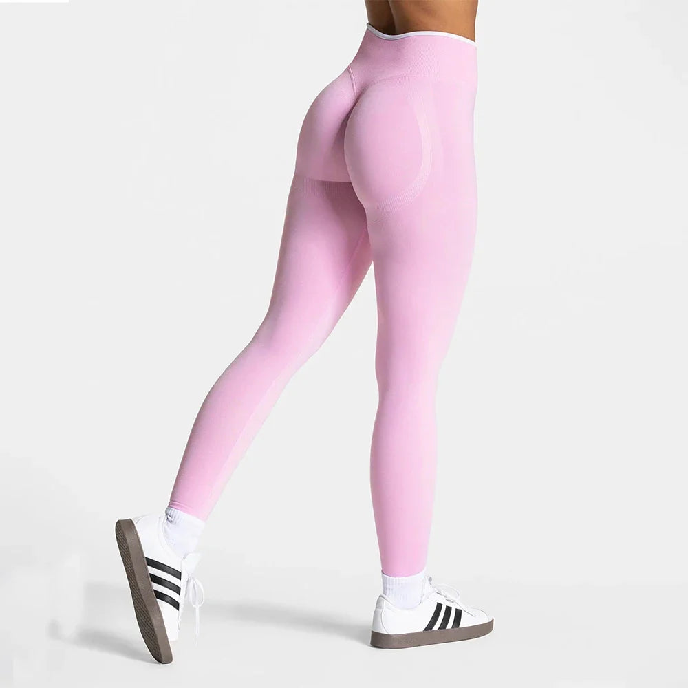 Women’s High-Waisted Seamless Scrunch Booty Leggings