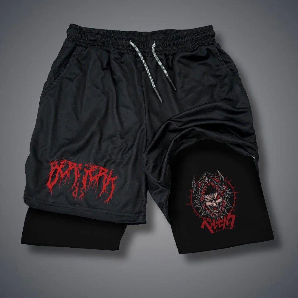 Men's 2-in-1 Compression Shorts