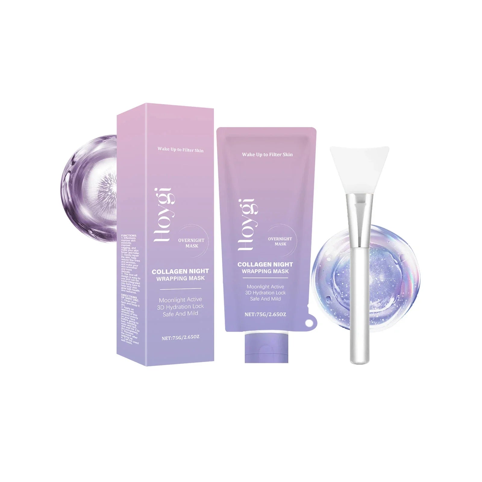 Korean Collagen Peel-Off Mask for Glass Skin