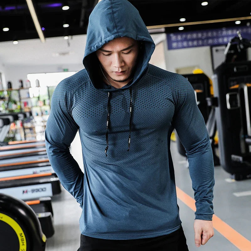 Men’s Athletic Hoodie and Jogger Activewear Set
