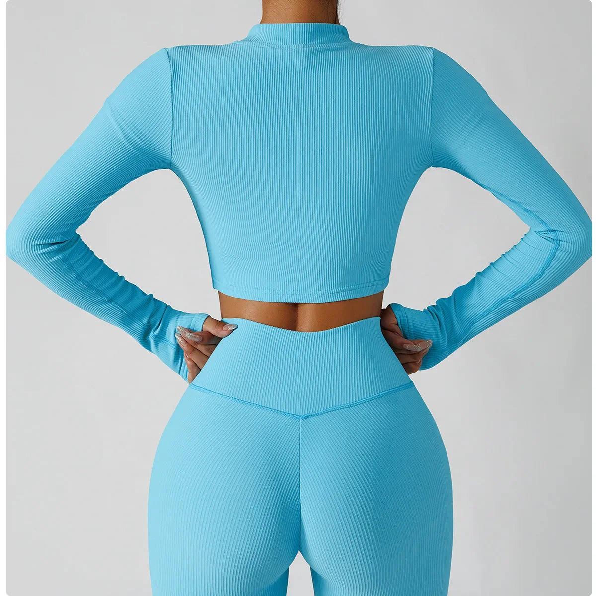 Seamless 3-Piece Yoga Set