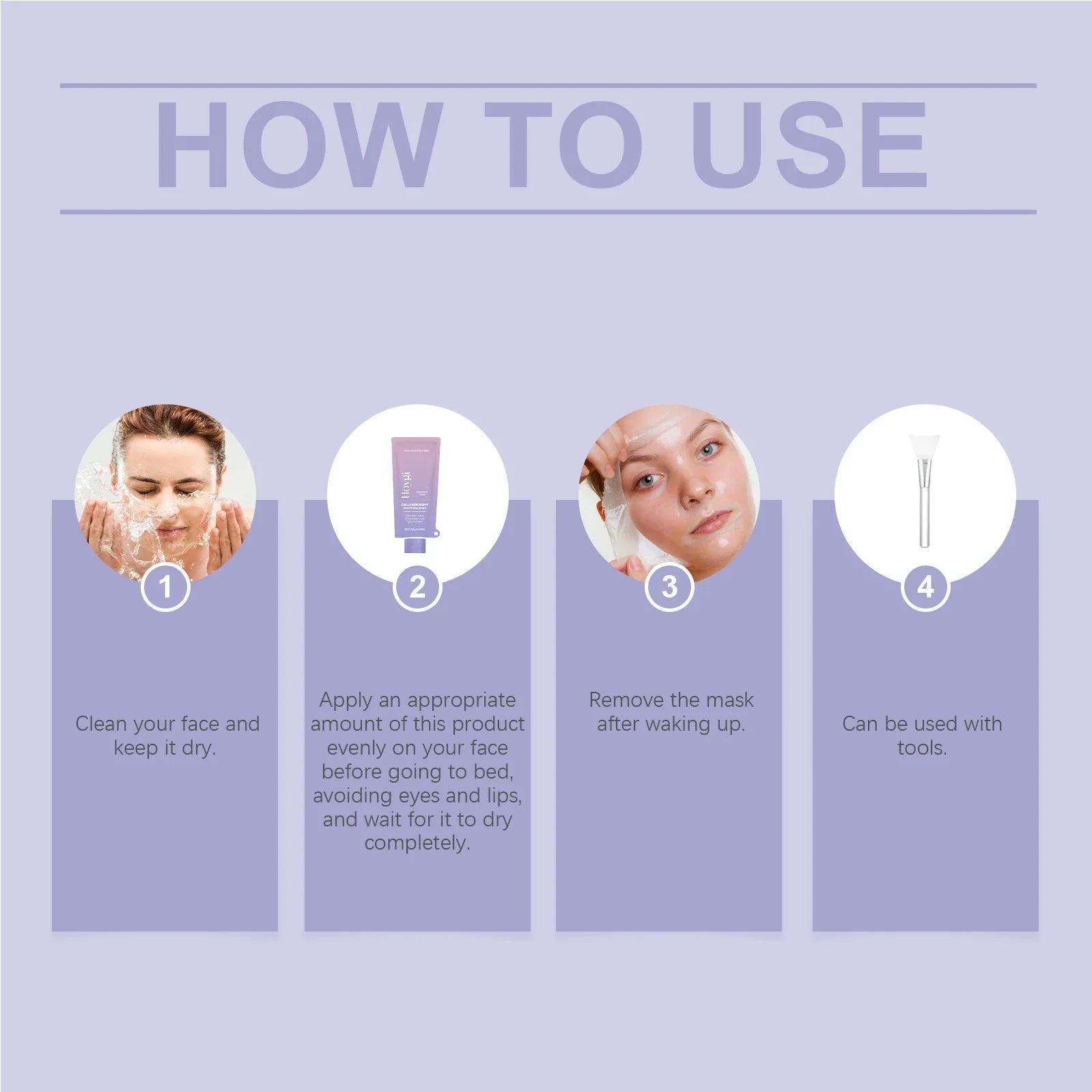 Korean Collagen Peel-Off Mask for Glass Skin