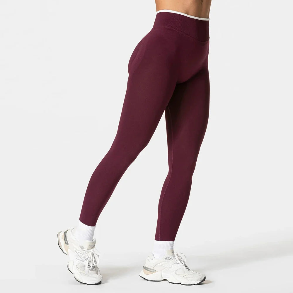 Women’s High-Waisted Seamless Scrunch Booty Leggings