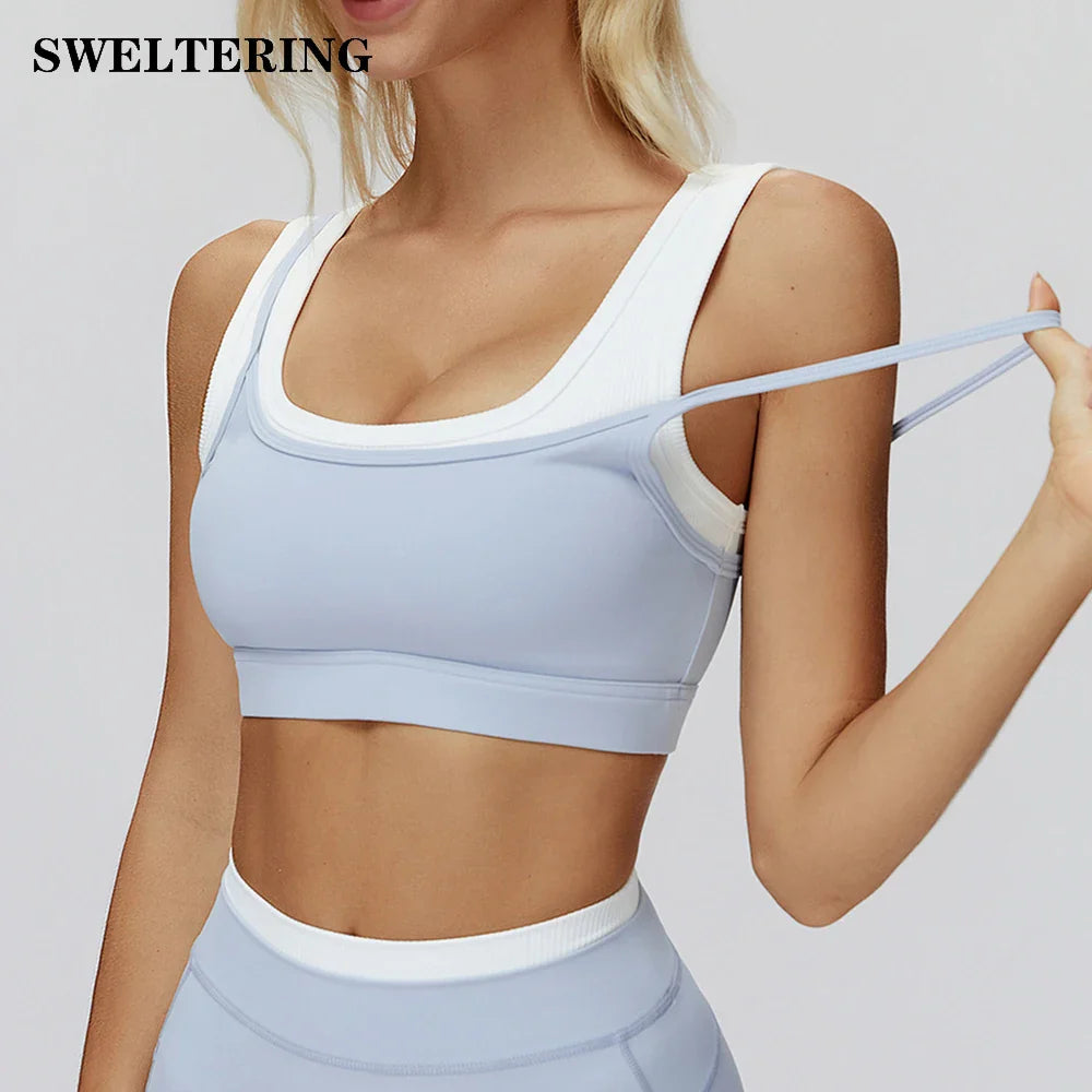 Breathable Push-Up Sports Bra