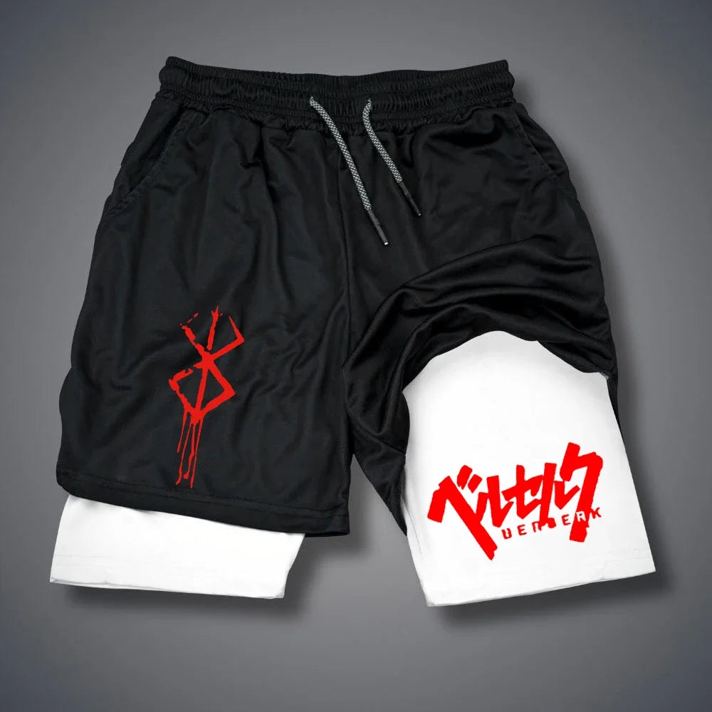 Men's 2-in-1 Compression Shorts
