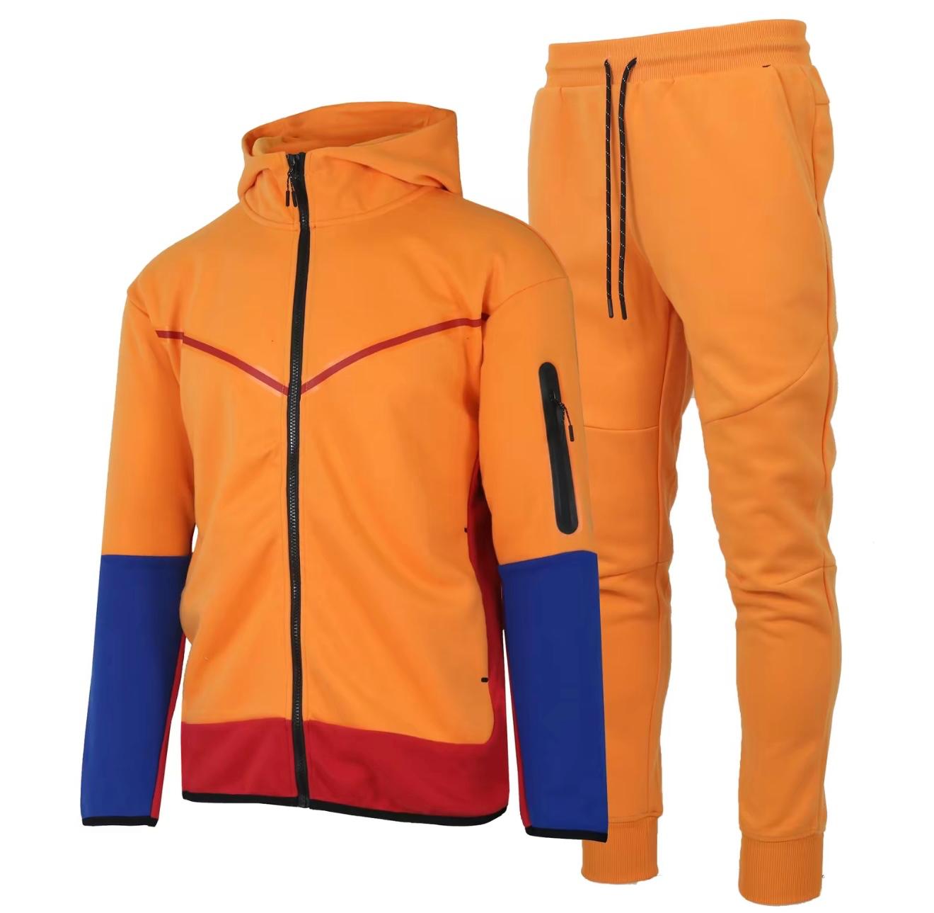 Men's Two-Tone Fleece Tracksuit