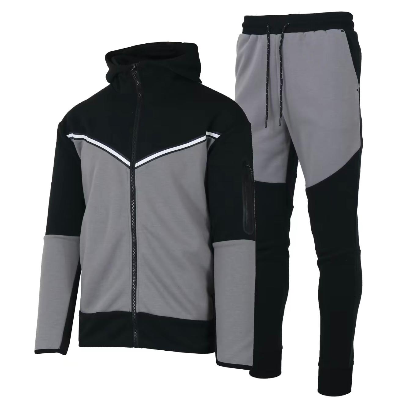 Men's Two-Tone Fleece Tracksuit
