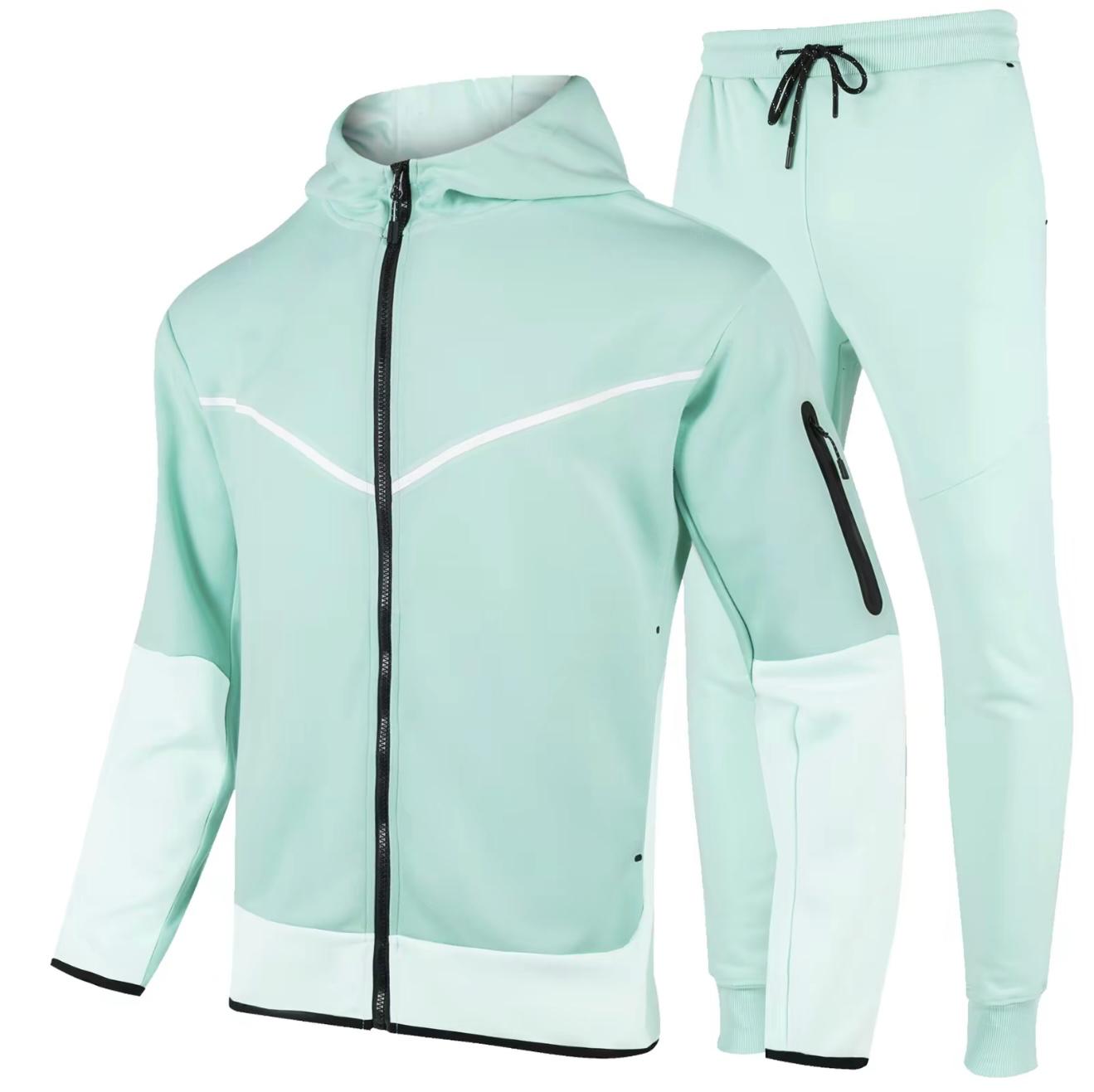 Men's Two-Tone Fleece Tracksuit