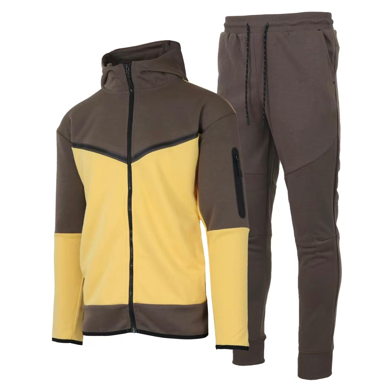Men's Two-Tone Fleece Tracksuit