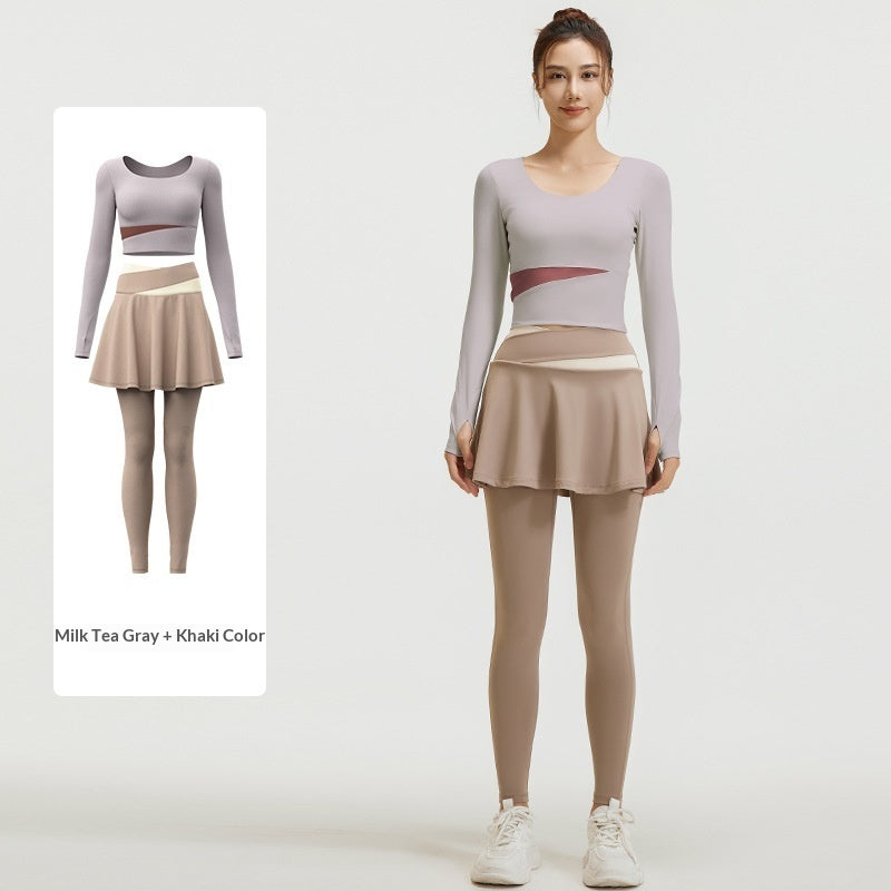 Womens Yoga Top And Pants Set For Mind-Body Wellness