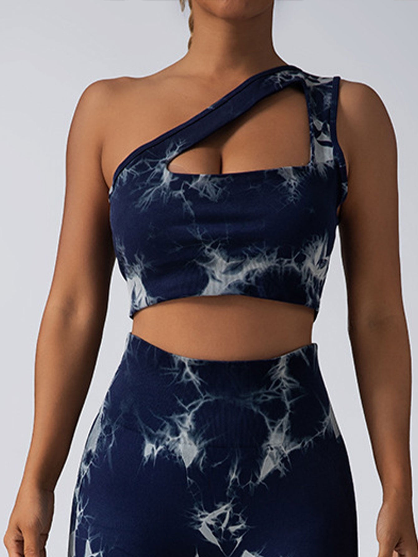 One-Shoulder Yoga Set