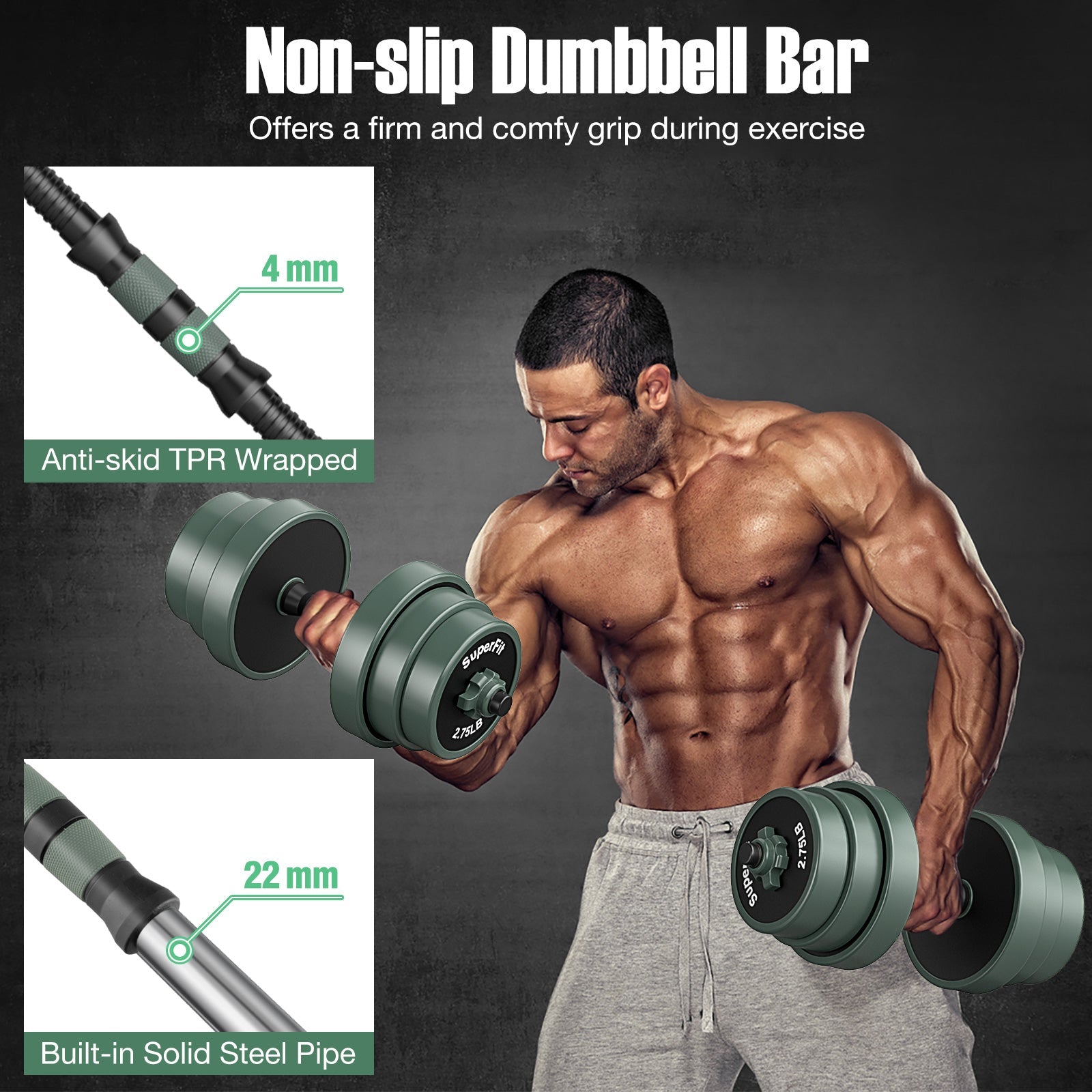 Adjustable Dumbbell Set