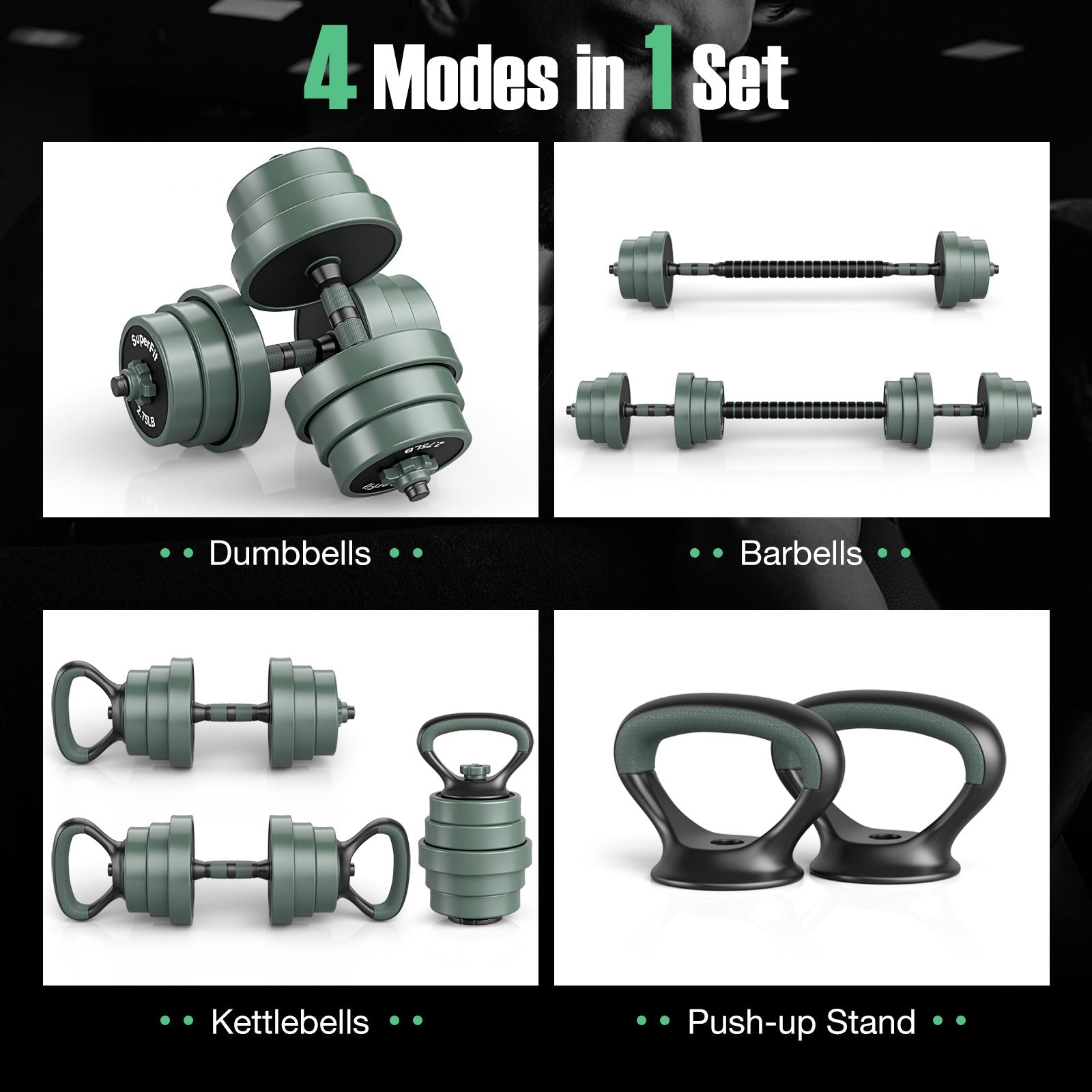 Adjustable Dumbbell Set