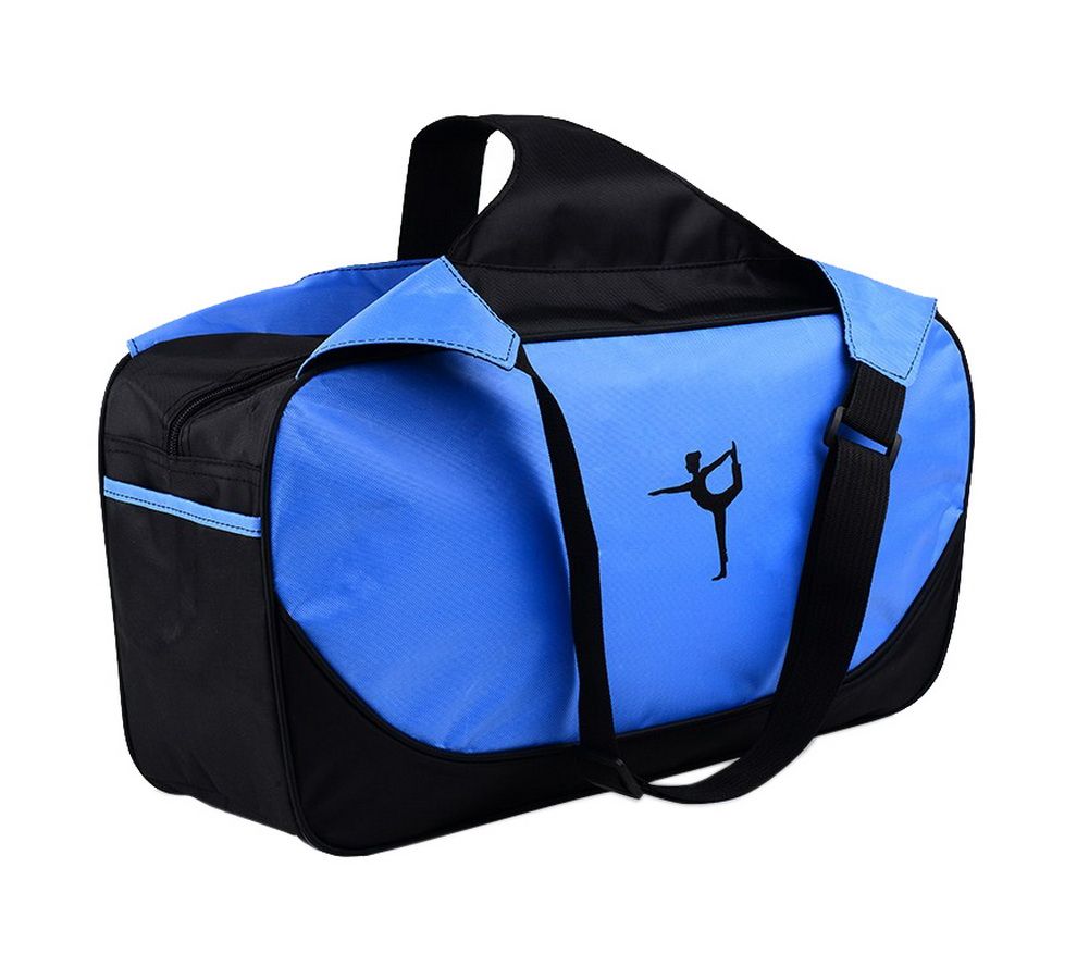 Blue Yoga Mat Tote Bag
