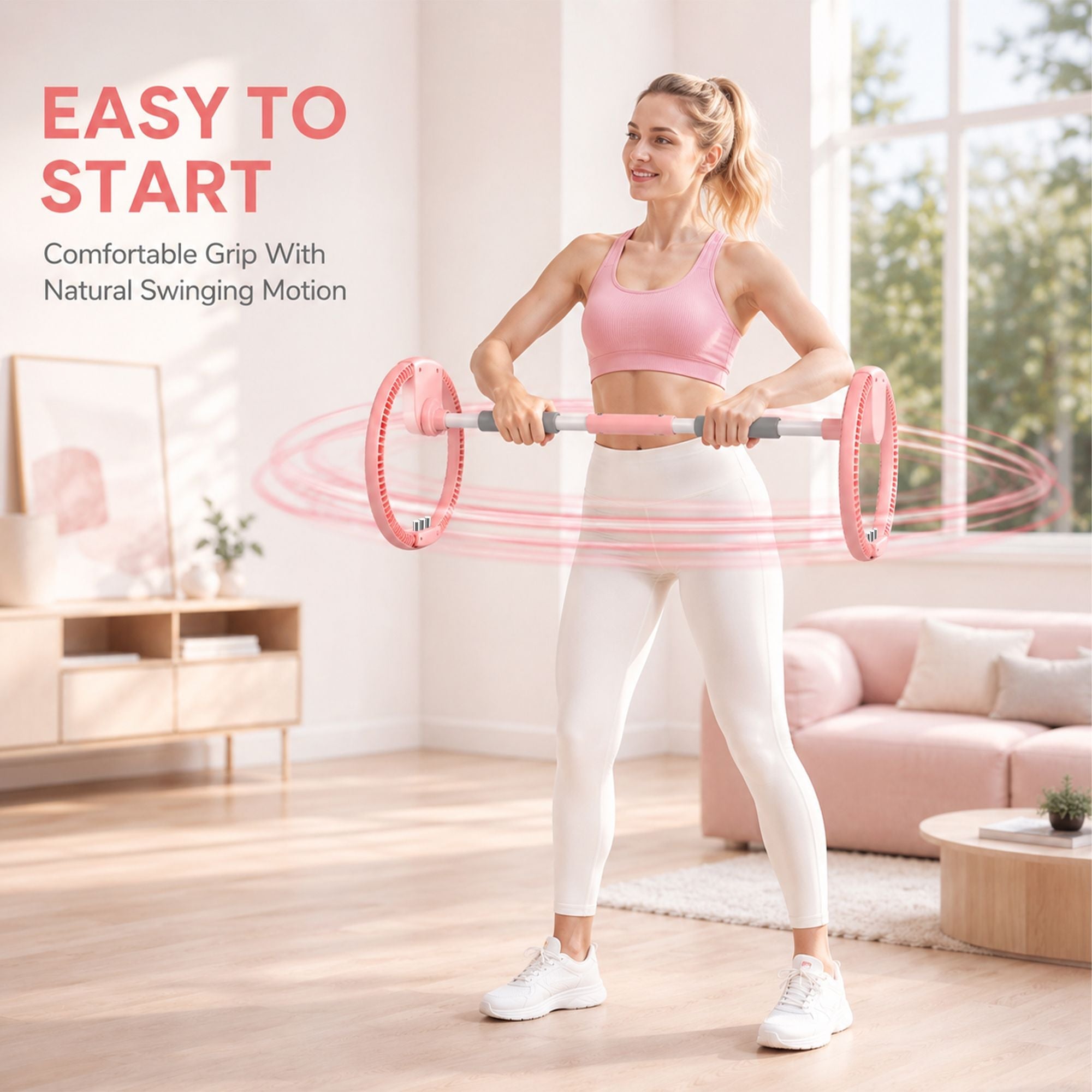 Adjustable Arm, Forearm and Wrist Exercise Wheel