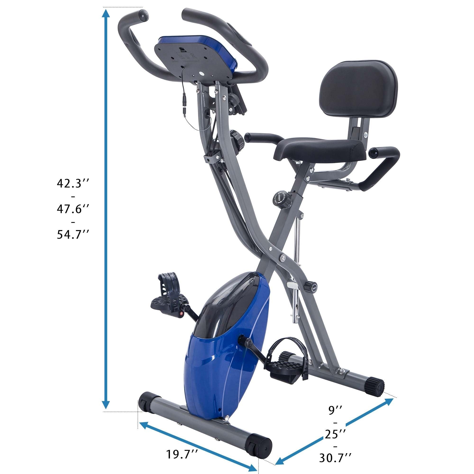 Folding X-Bike Exercise Bike