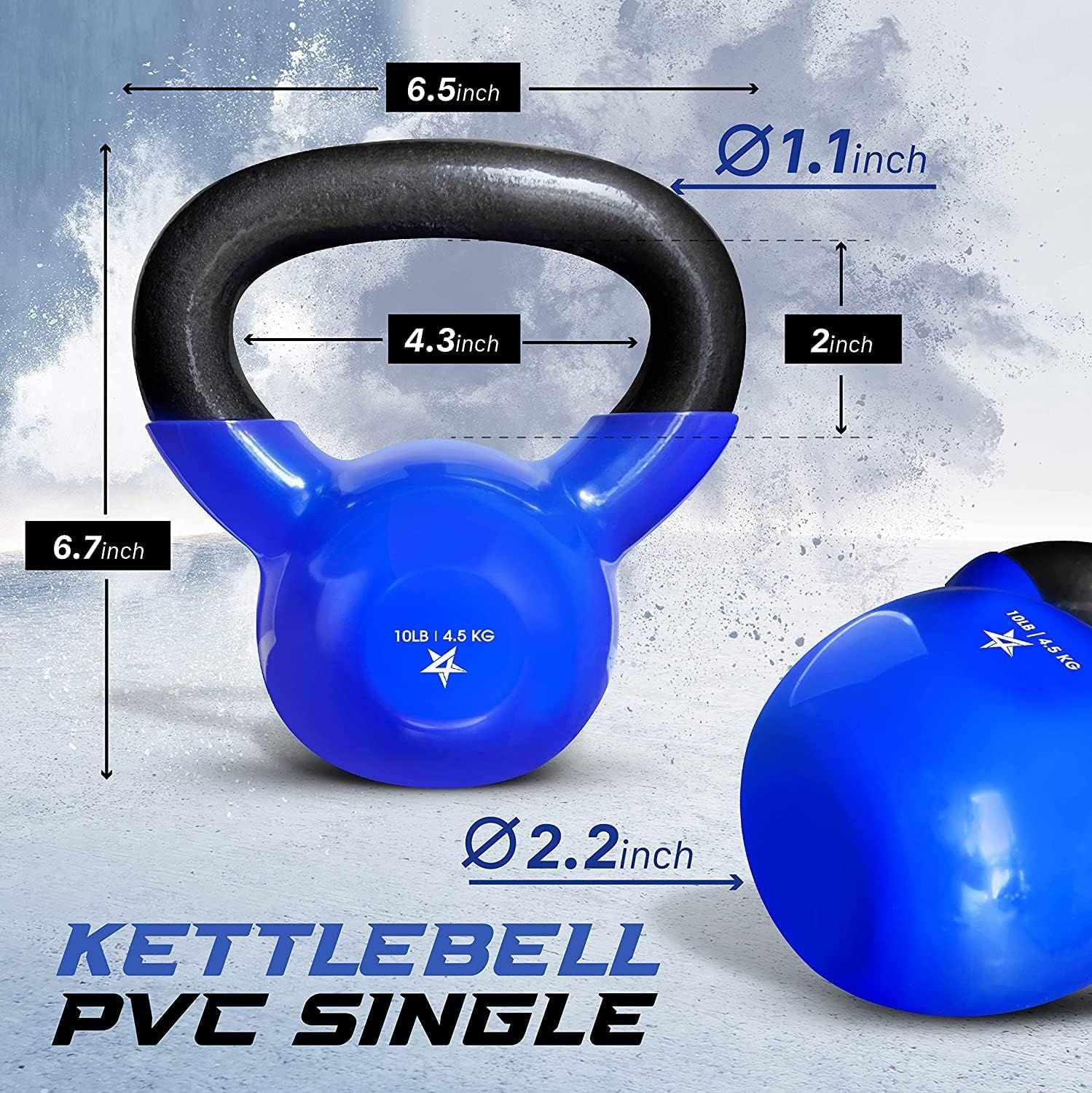 Vinyl Coated Kettlebell