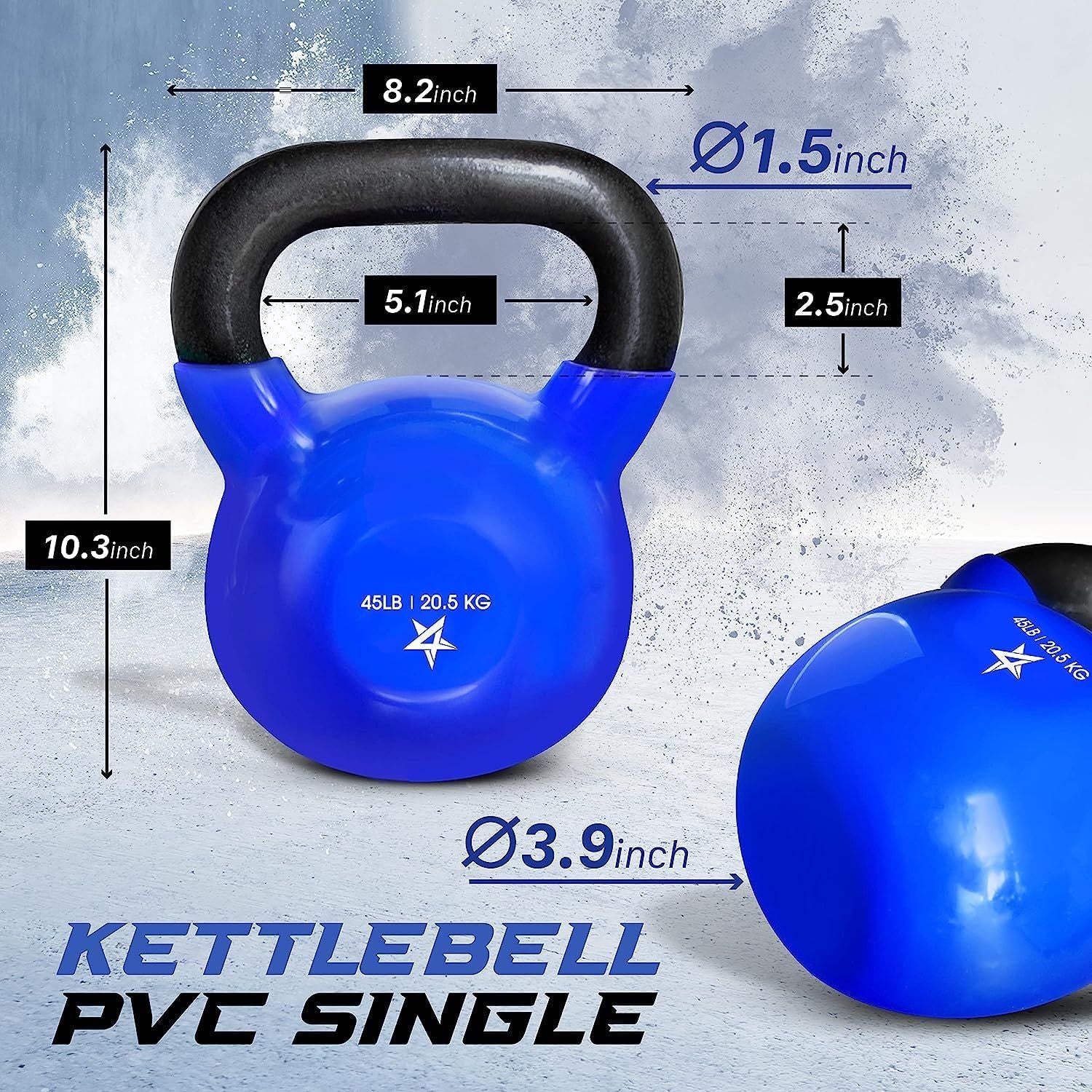 Vinyl Coated Kettlebell