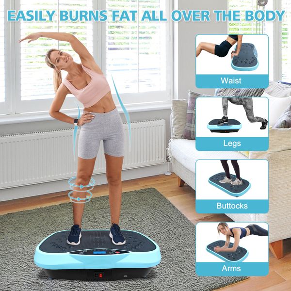 Whole Body Vibration Plate Exercise Fitness Machine