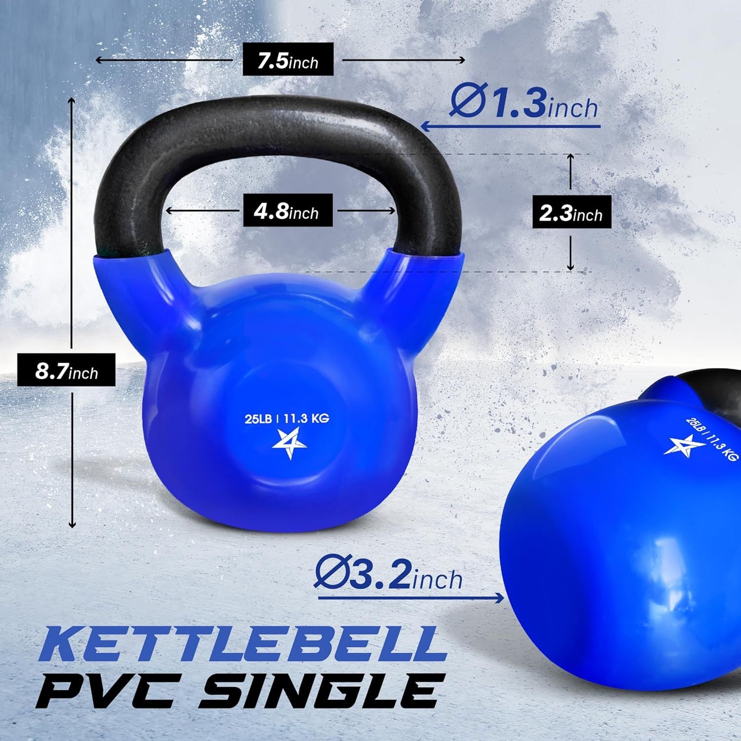 Vinyl Coated Kettlebell