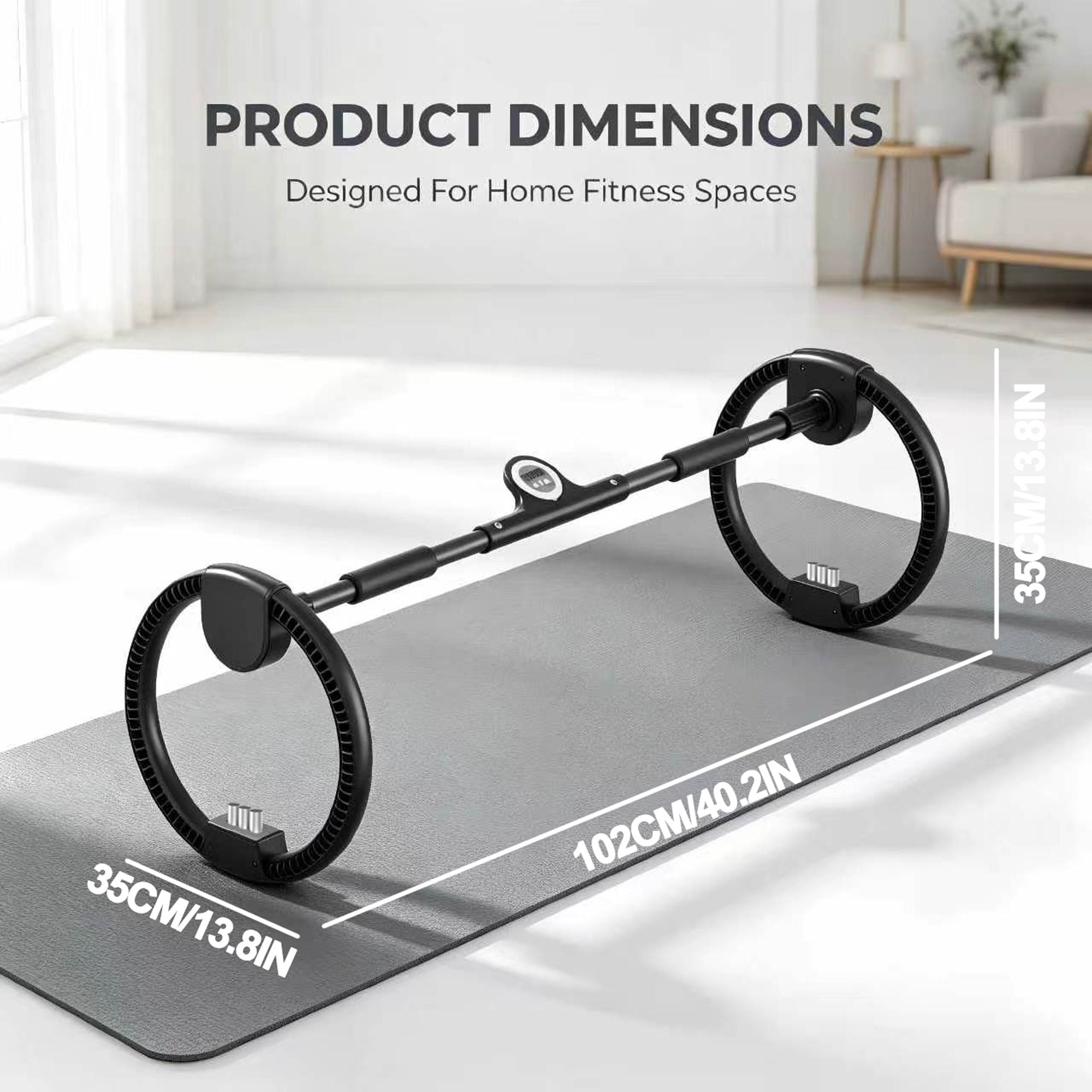 Adjustable Arm, Forearm and Wrist Exercise Wheel