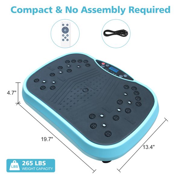 Whole Body Vibration Plate Exercise Fitness Machine