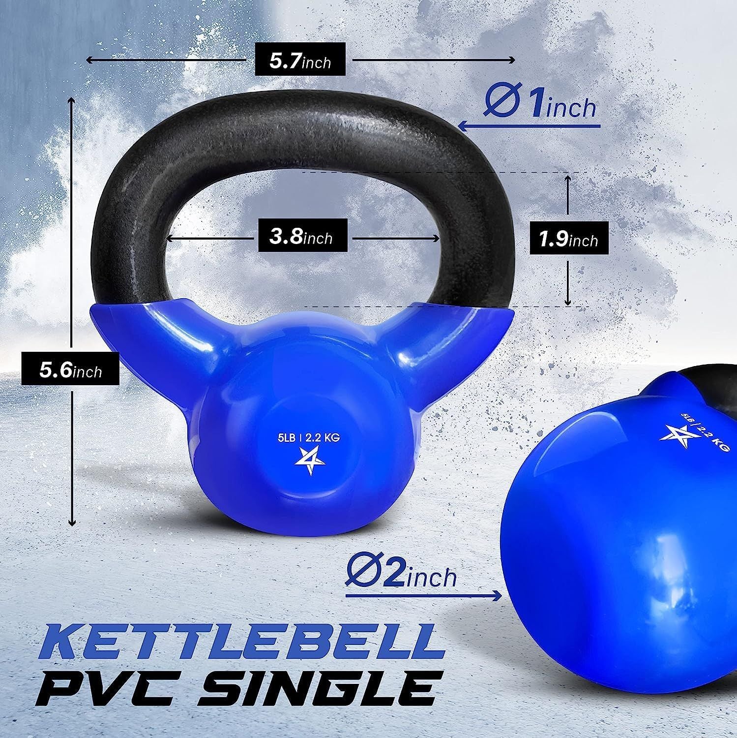 Vinyl Coated Kettlebell