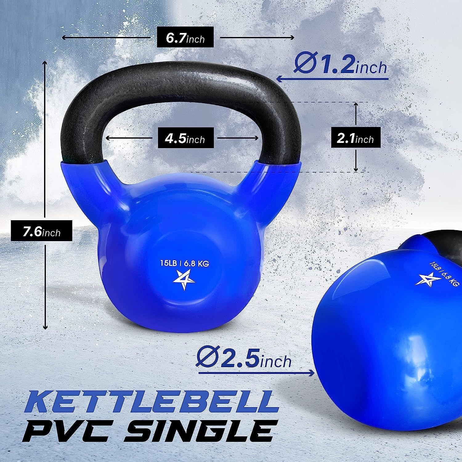 Vinyl Coated Kettlebell