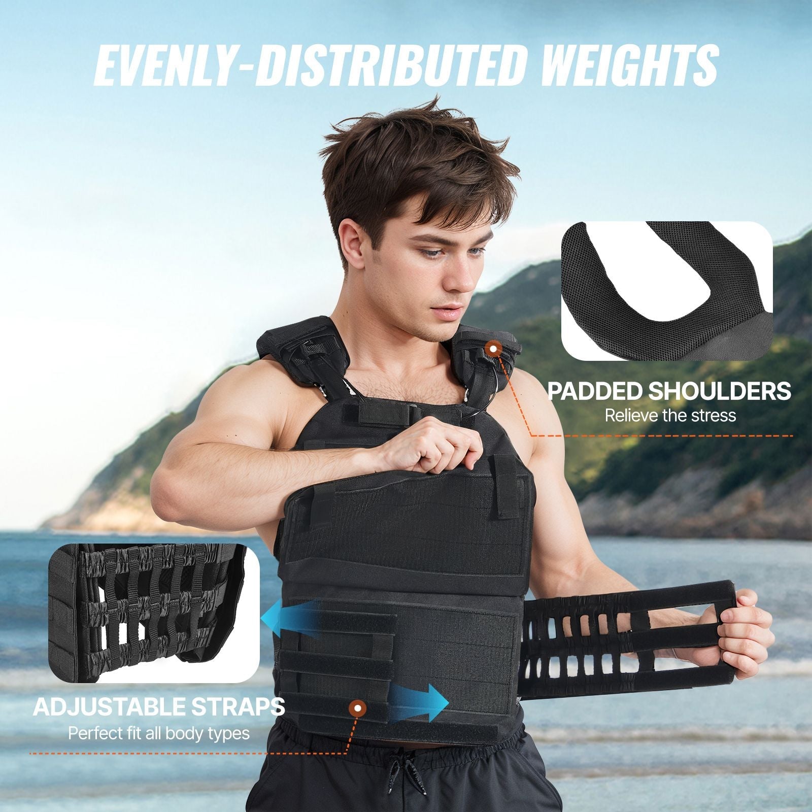 Adjustable Weighted Vest