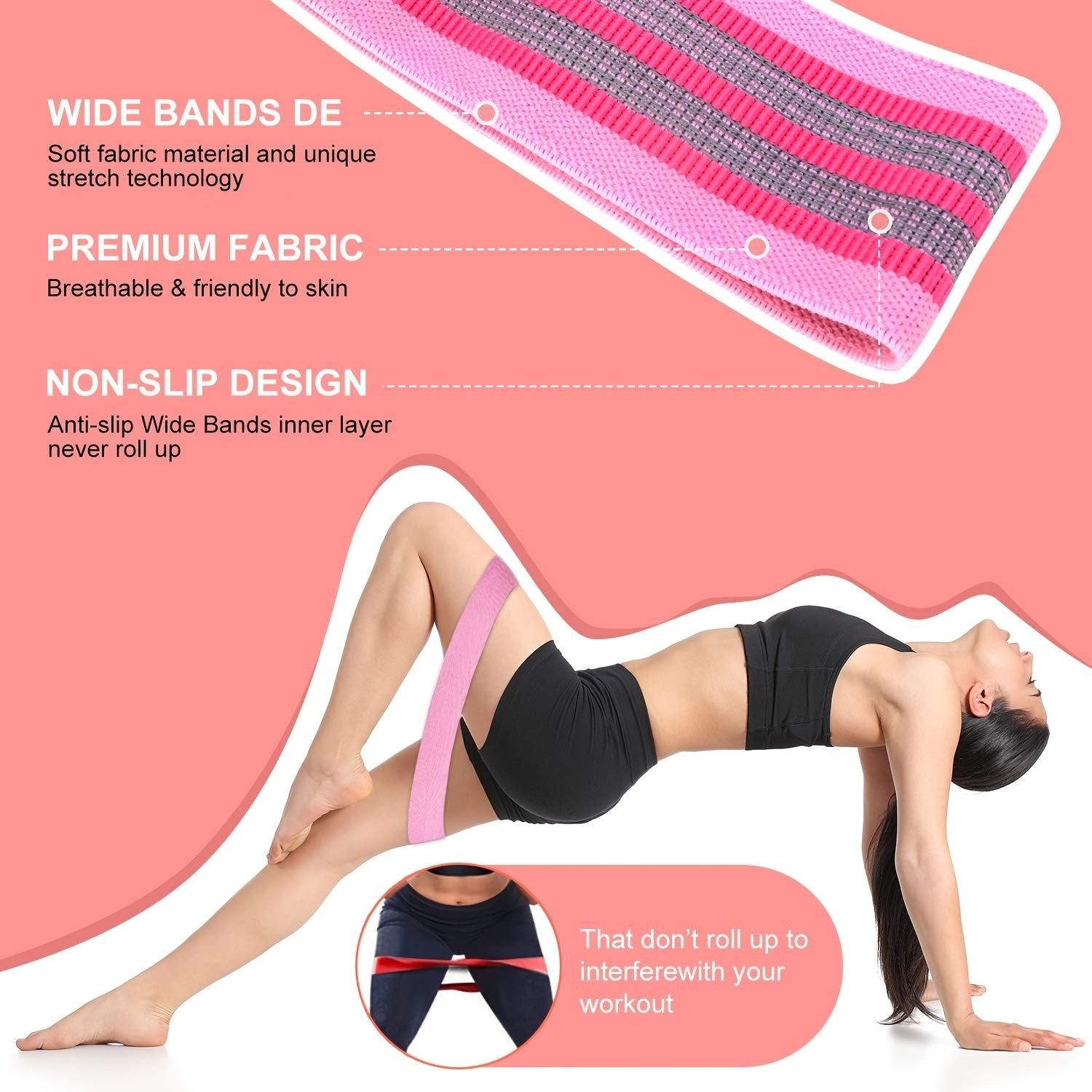 3-Piece Resistance Bands Set