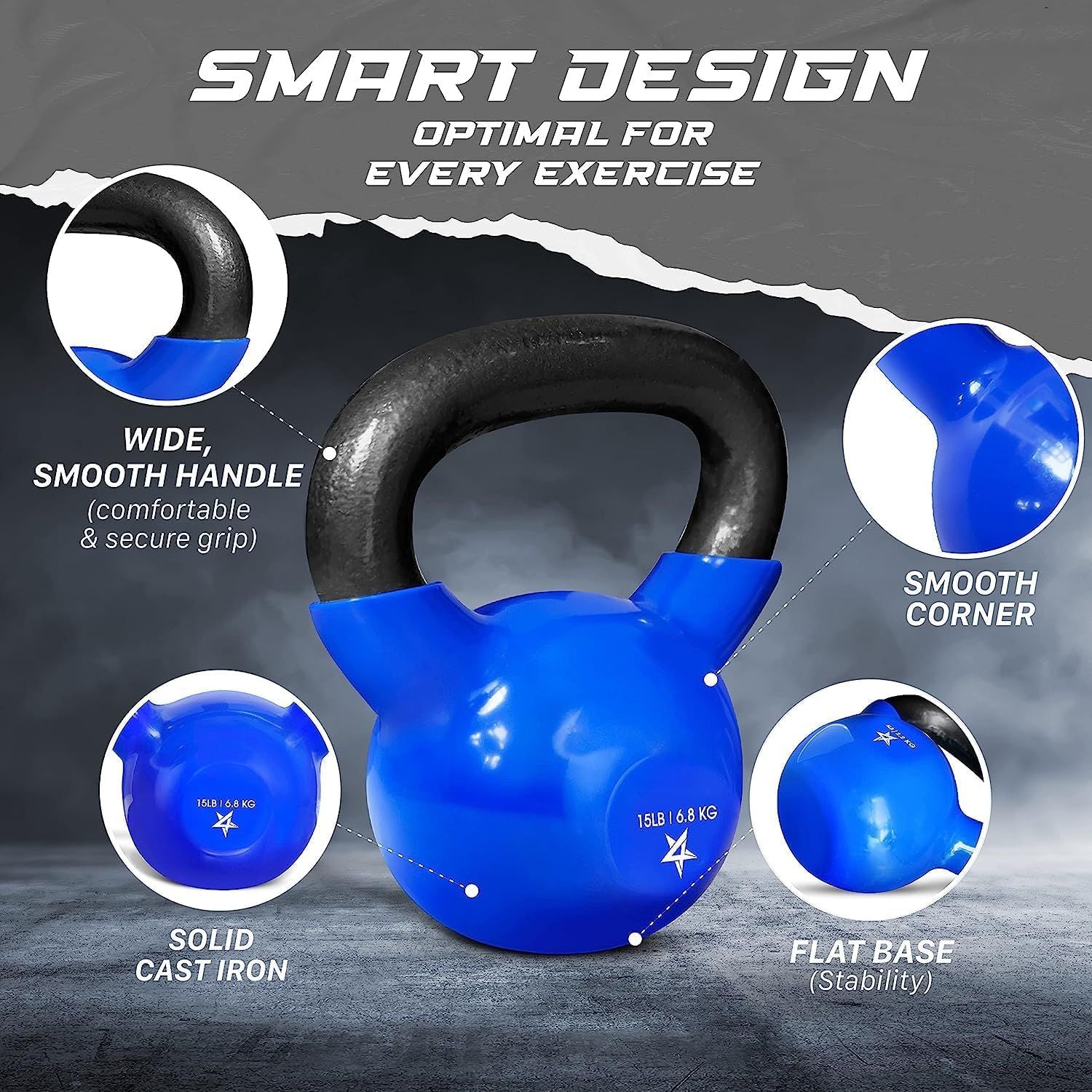 Vinyl Coated Kettlebell