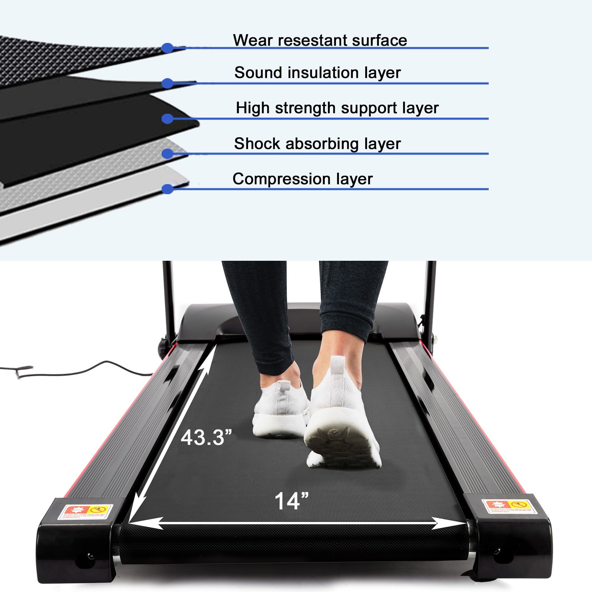 Foldable Incline Treadmill