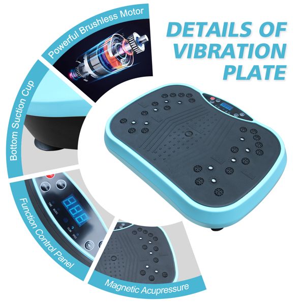 Whole Body Vibration Plate Exercise Fitness Machine