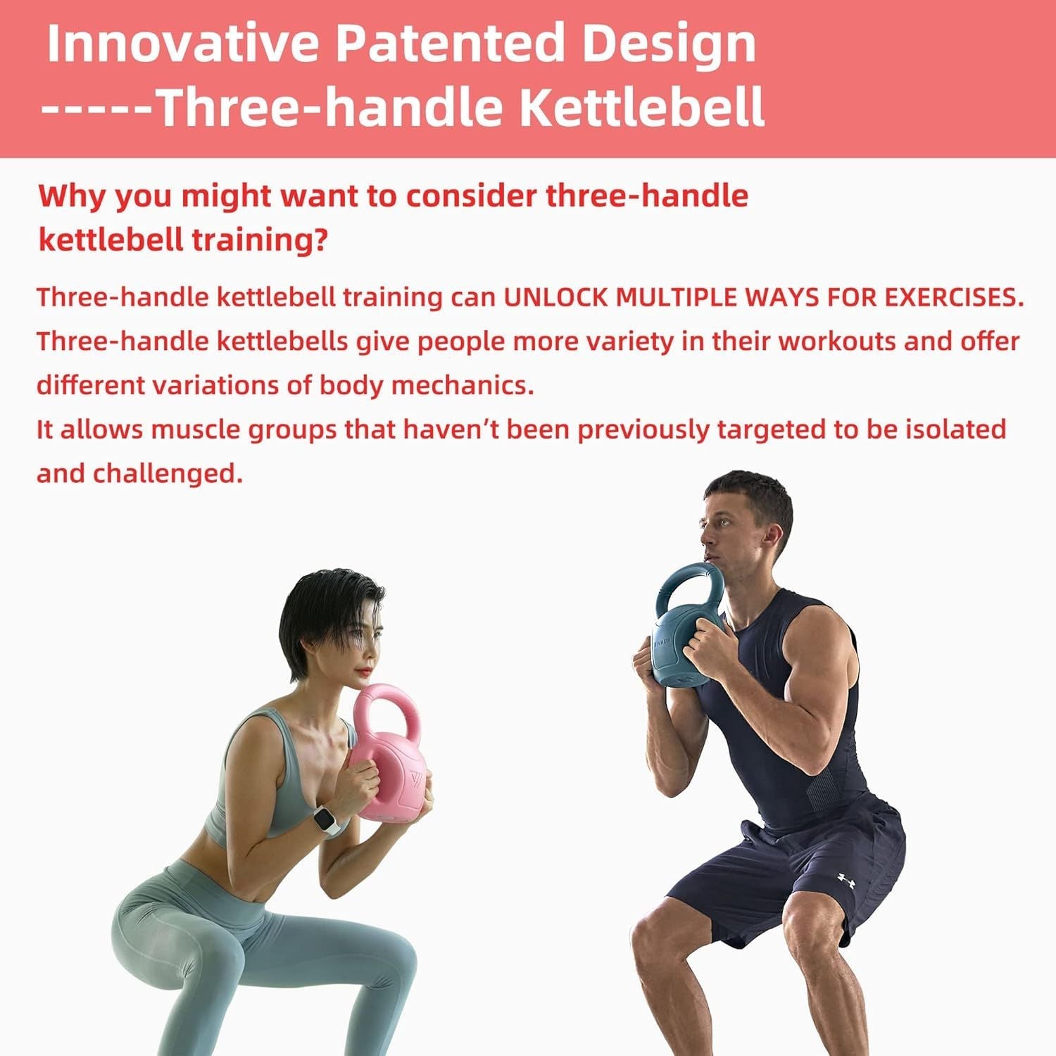 3-Handle Kettlebell