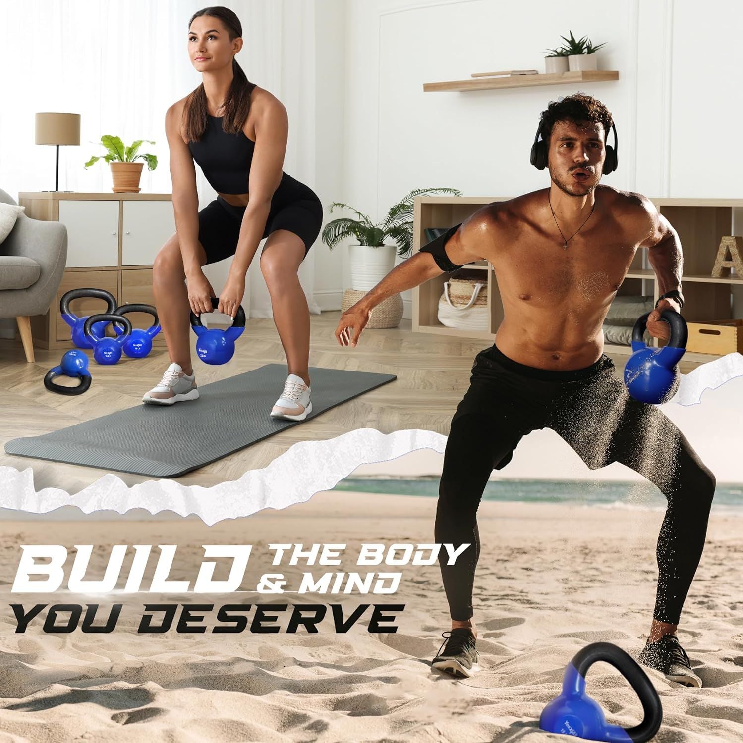 Vinyl Coated Kettlebell