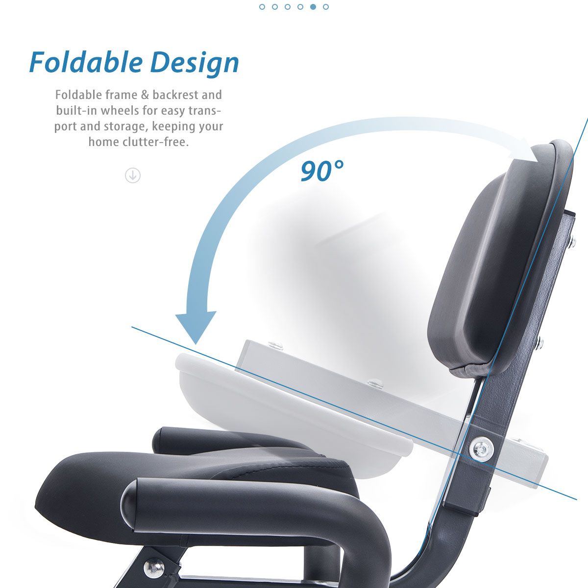 Folding X-Bike Exercise Bike