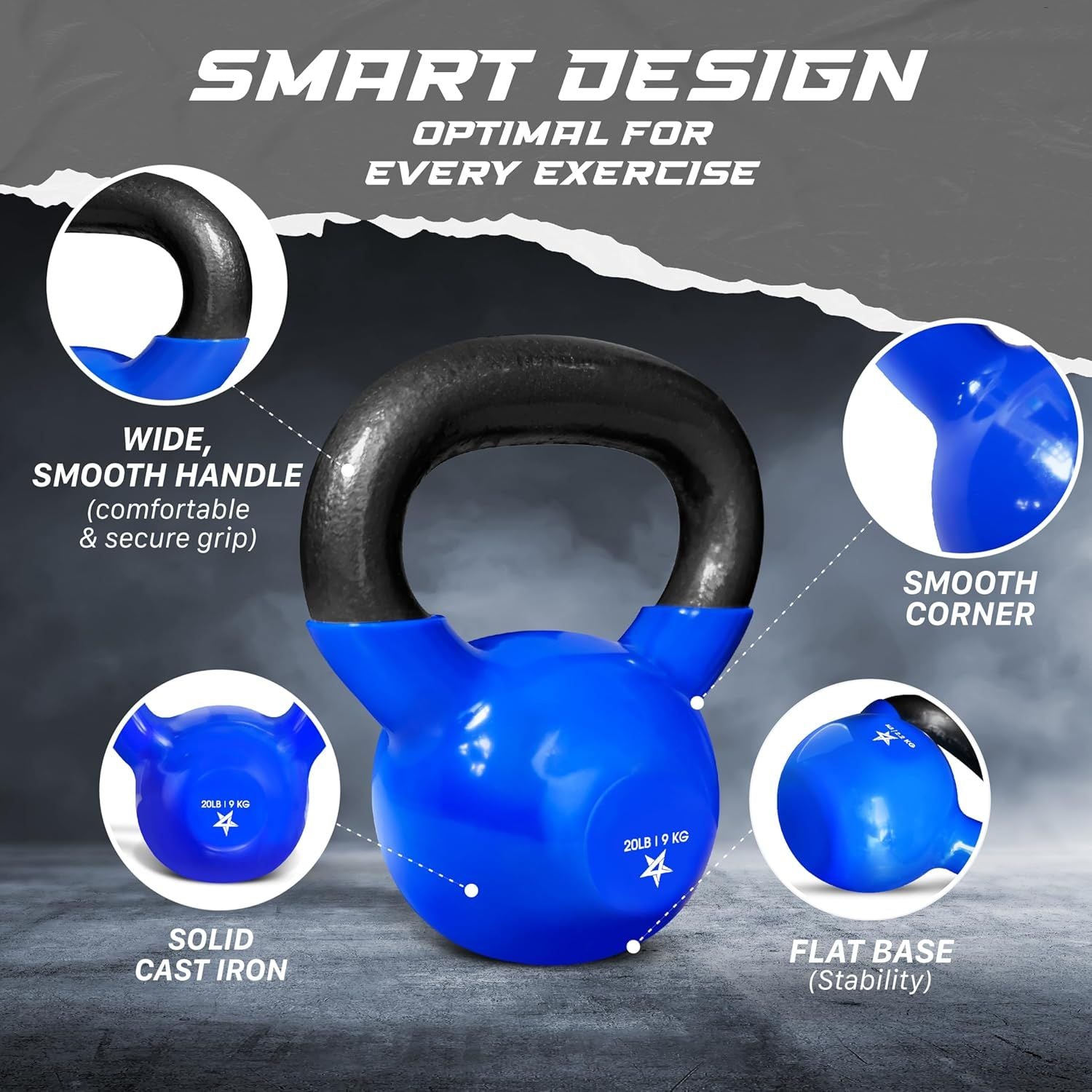 Vinyl Coated Kettlebell