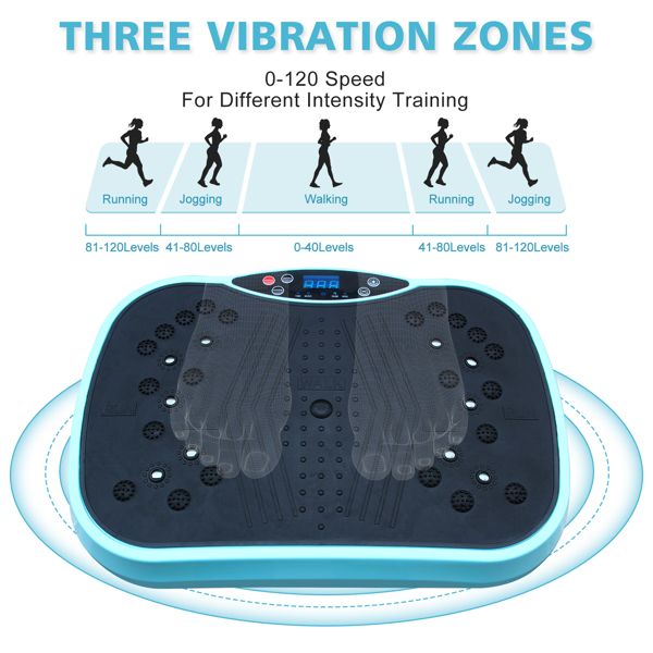 Whole Body Vibration Plate Exercise Fitness Machine