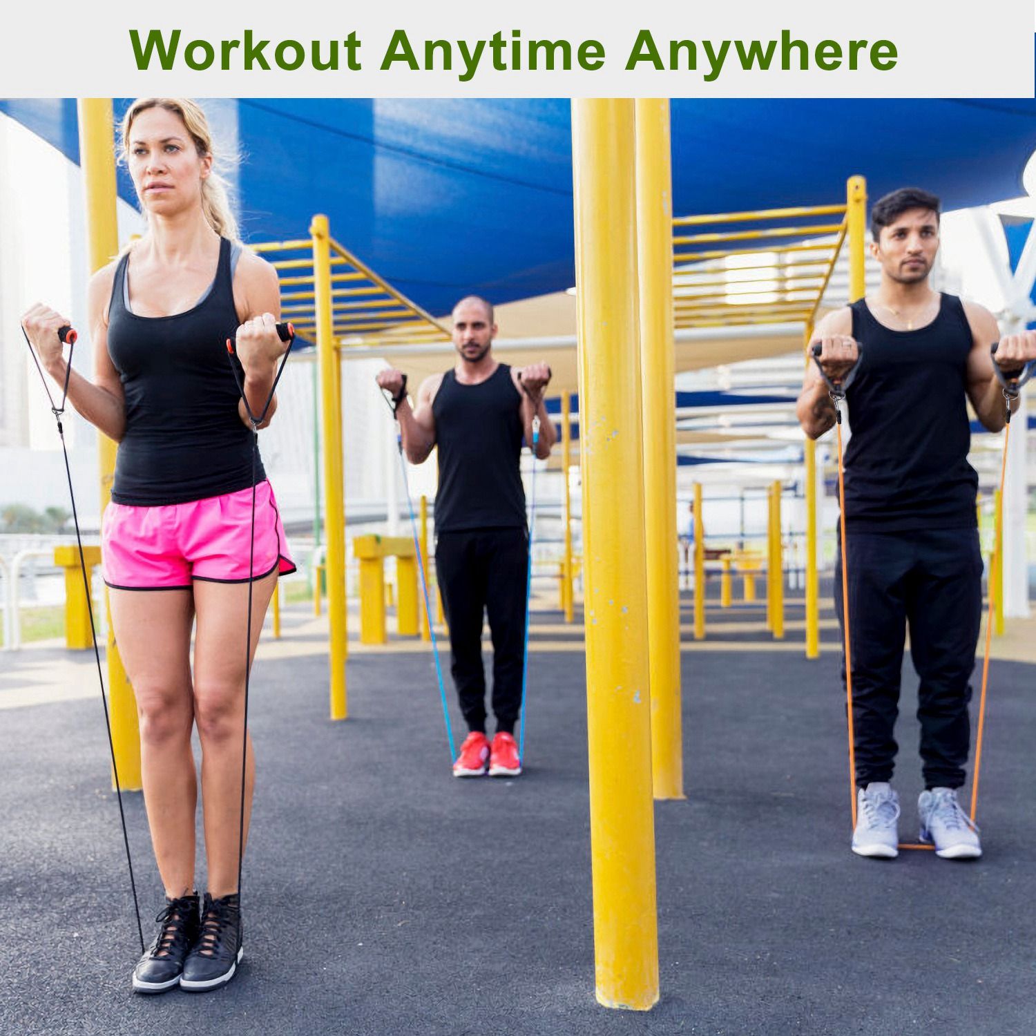 11 Pcs Resistance Bands