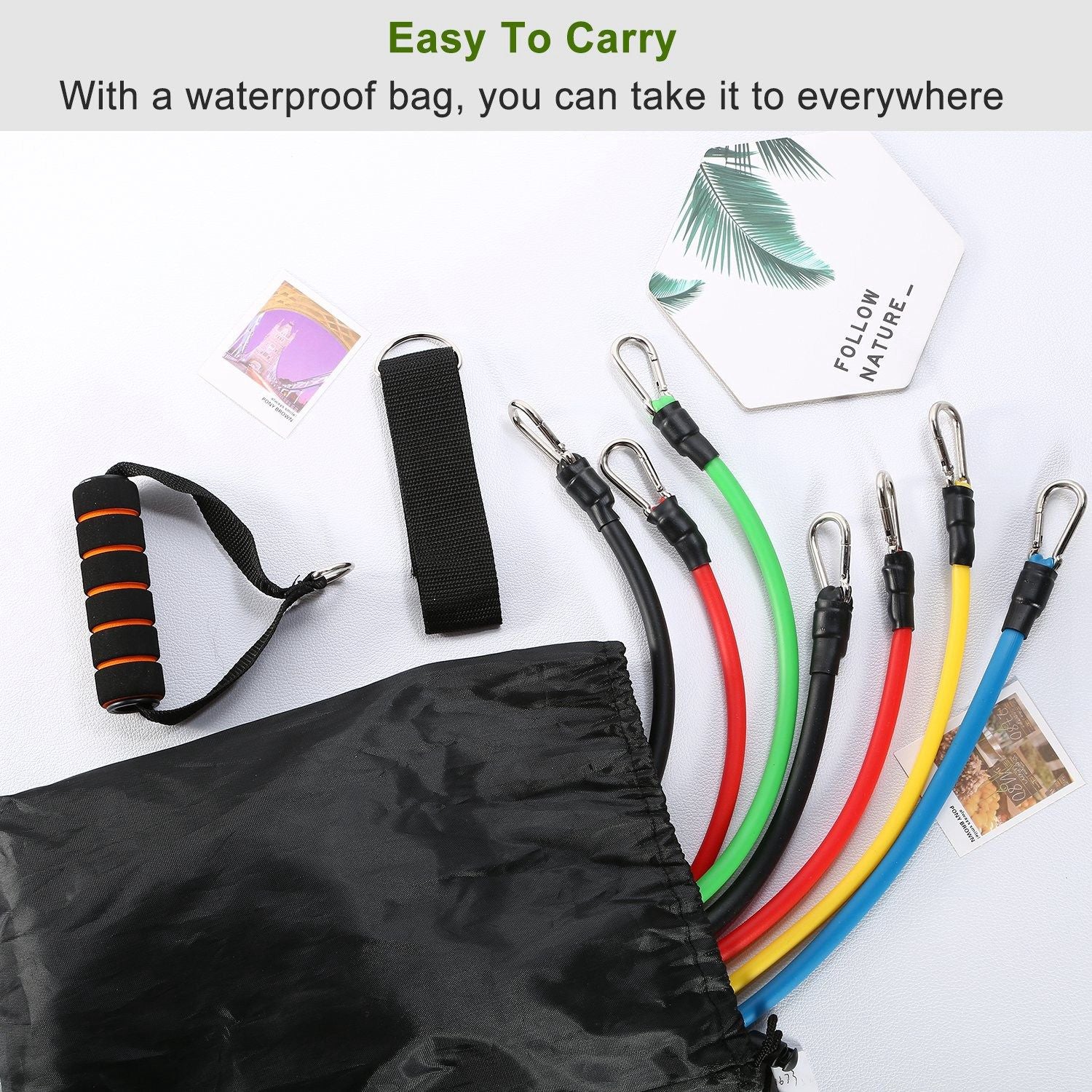 11 Pcs Resistance Bands