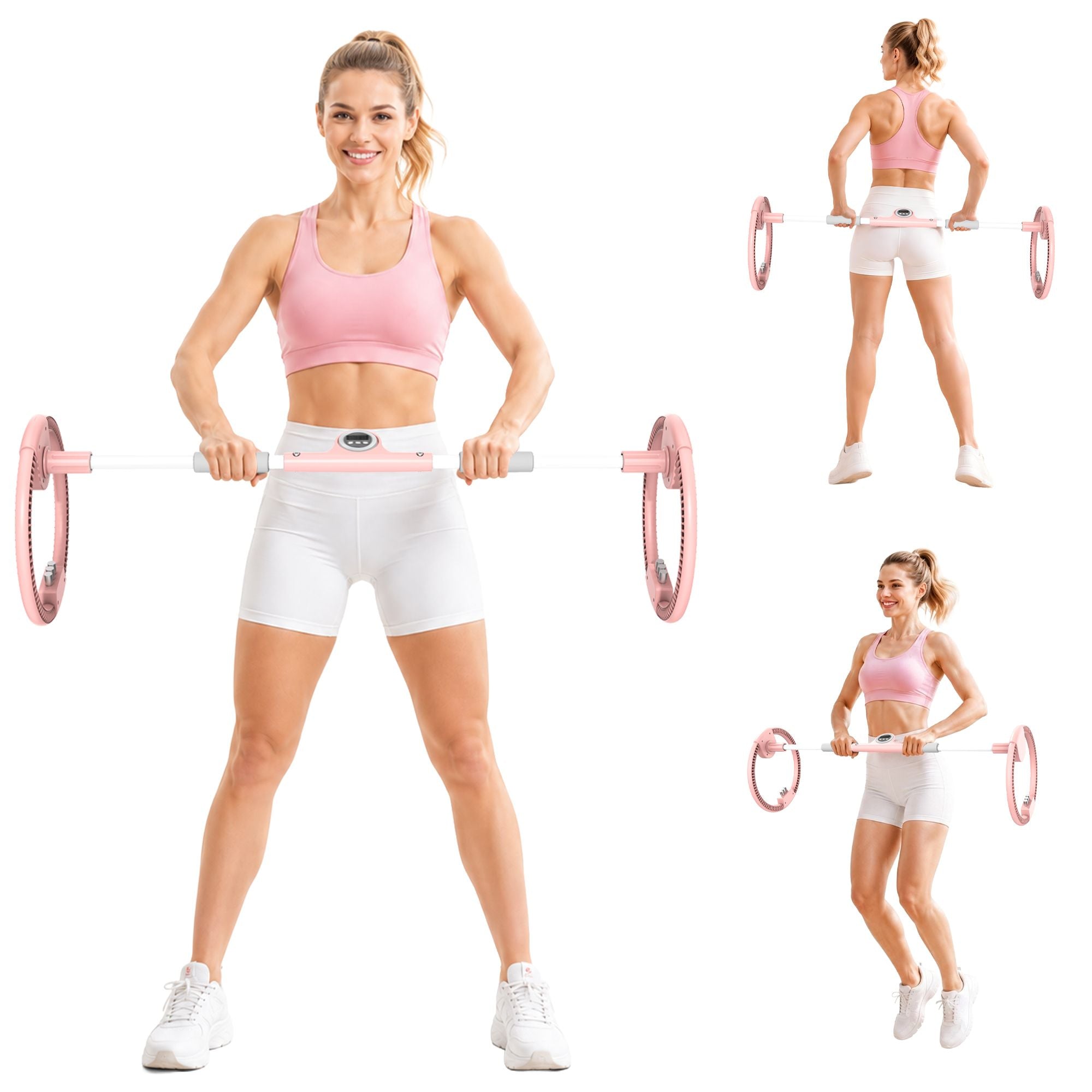 Adjustable Arm, Forearm and Wrist Exercise Wheel