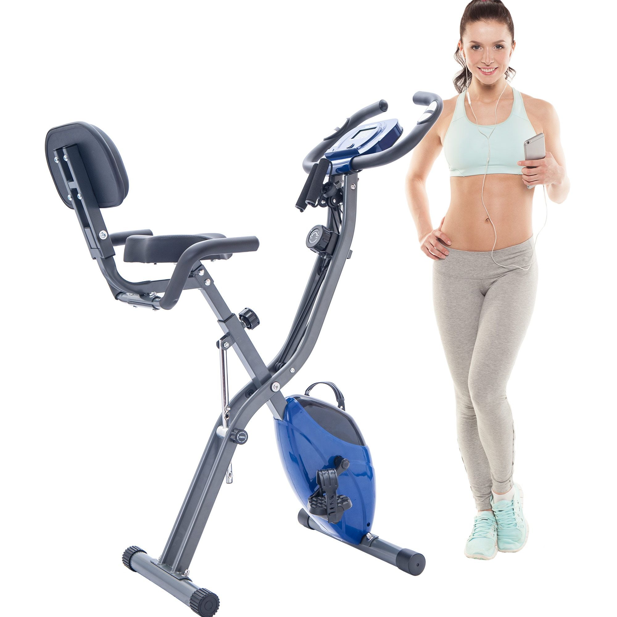 Folding X-Bike Exercise Bike