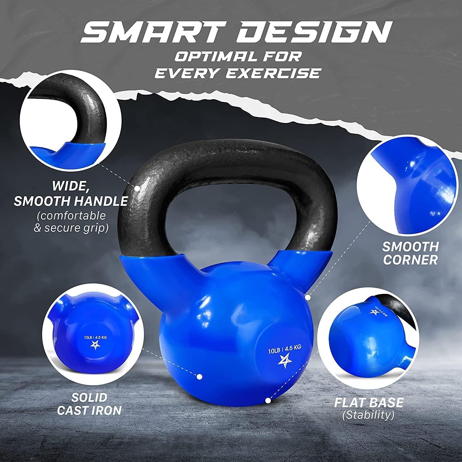 Vinyl Coated Kettlebell