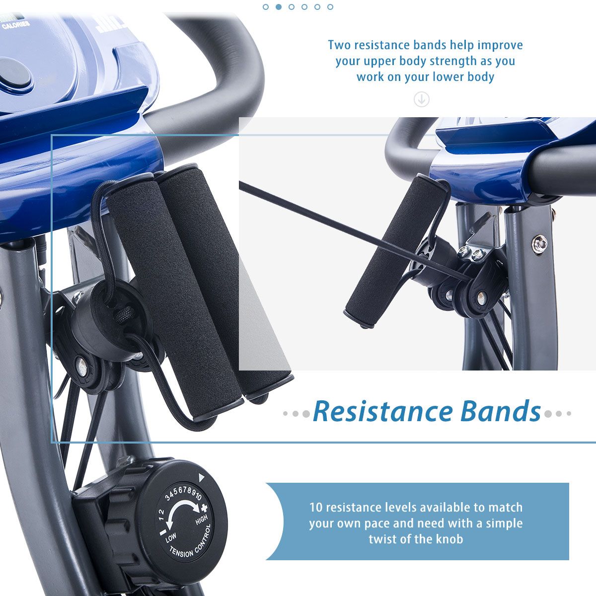 Folding X-Bike Exercise Bike