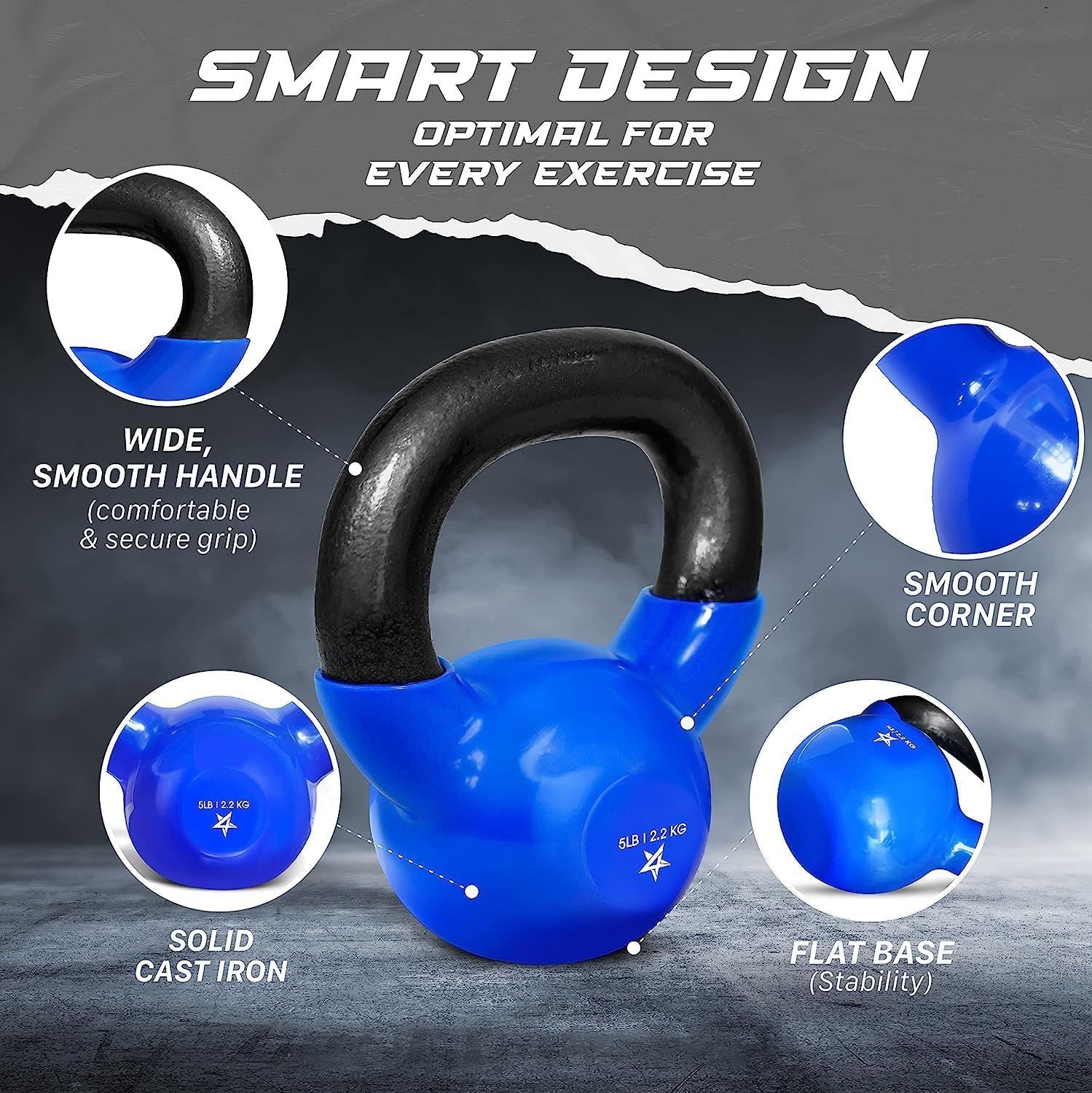 Vinyl Coated Kettlebell