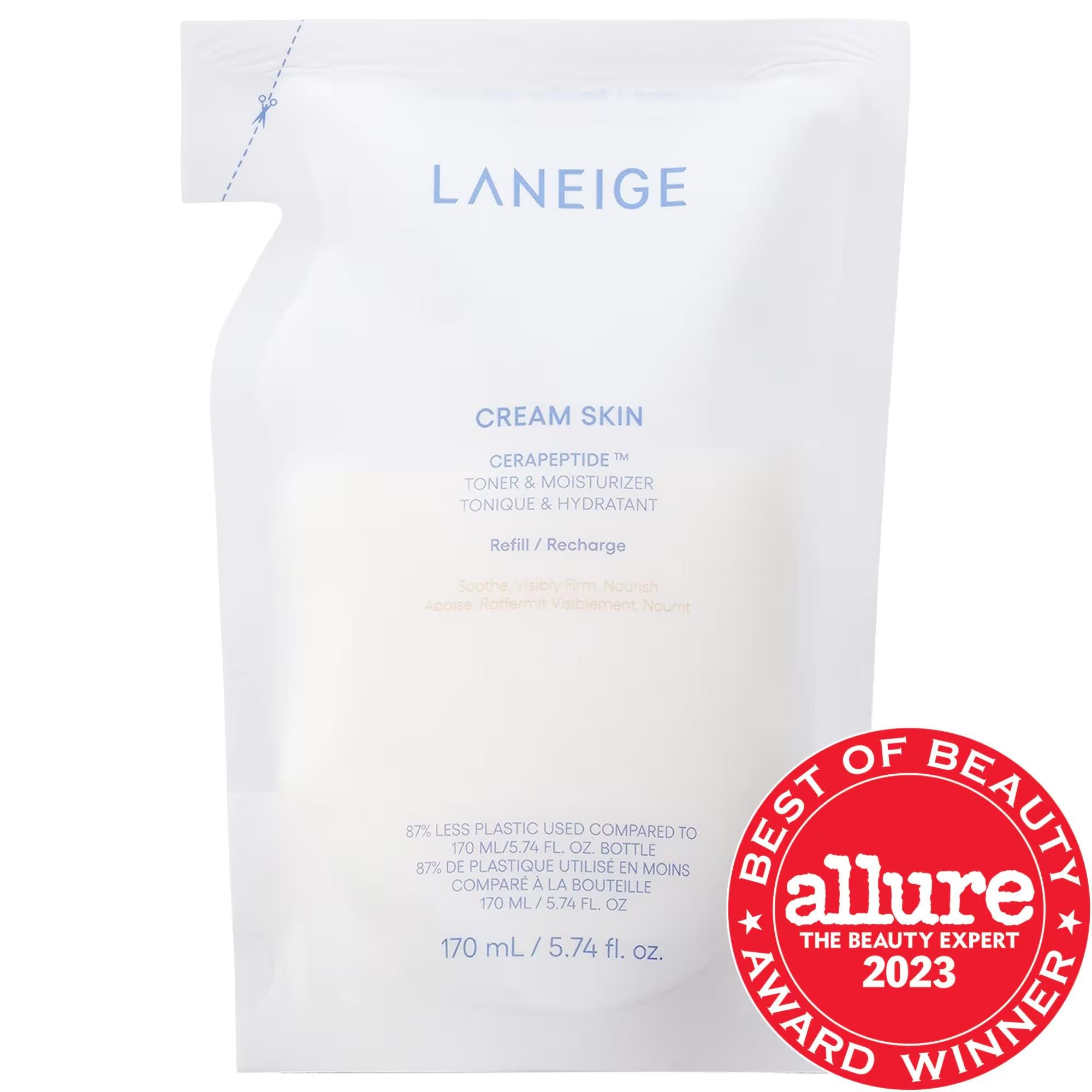 Cream Skin Refillable Toner
