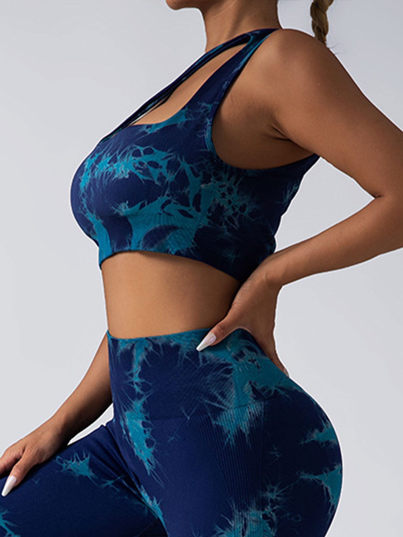 One-Shoulder Yoga Set