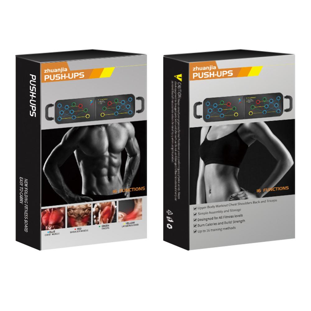 16-in-1 Foldable Push-Up Board Workout System