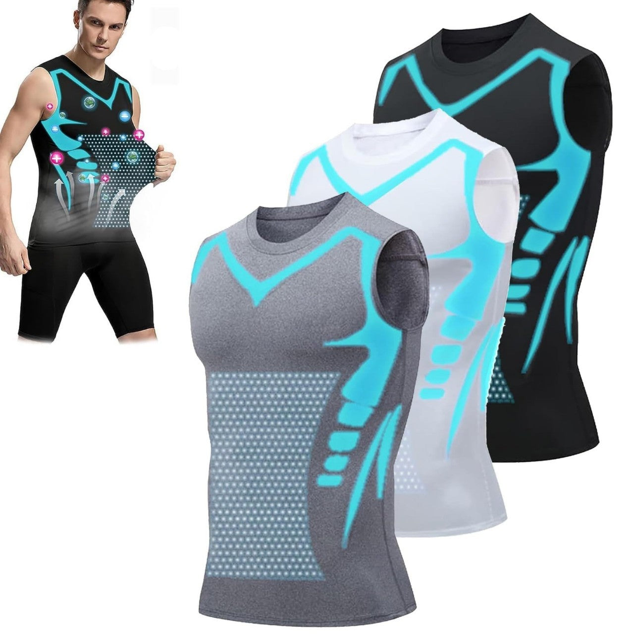 Men’s Quick Dry Breathable Fitness Training Shirt